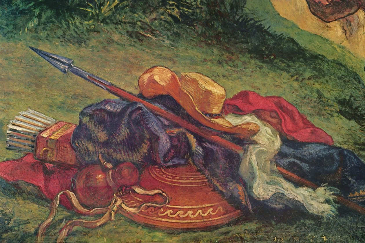 Kaple svatých andělů od Ferdinand Victor Eugene Delacroix