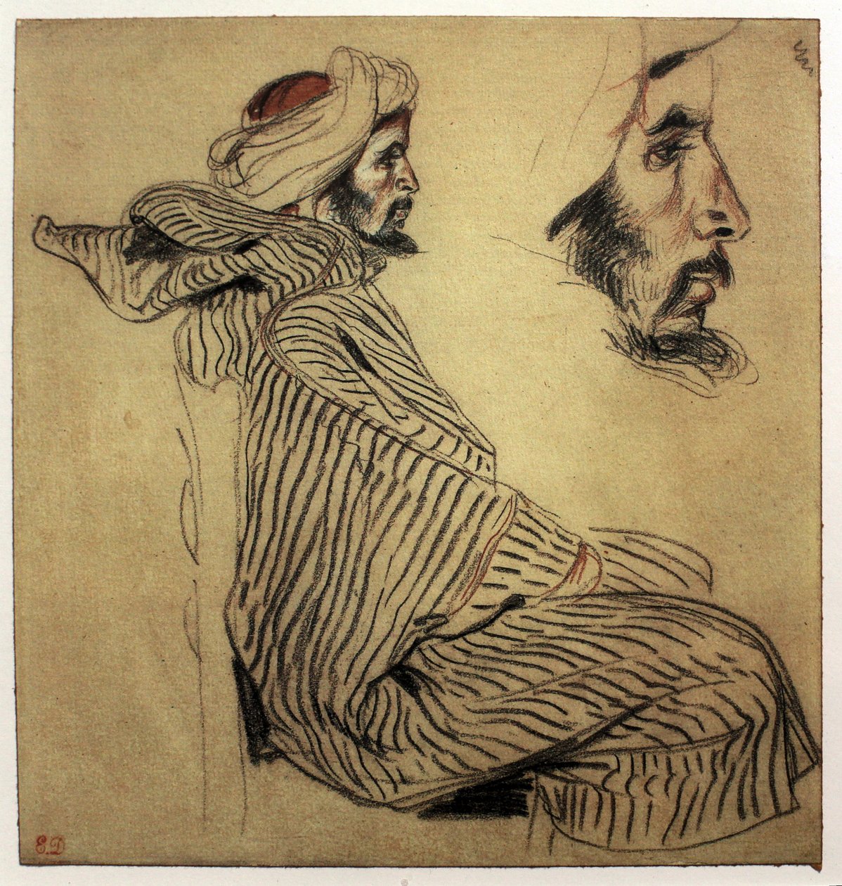 Maroko od Ferdinand Victor Eugene Delacroix