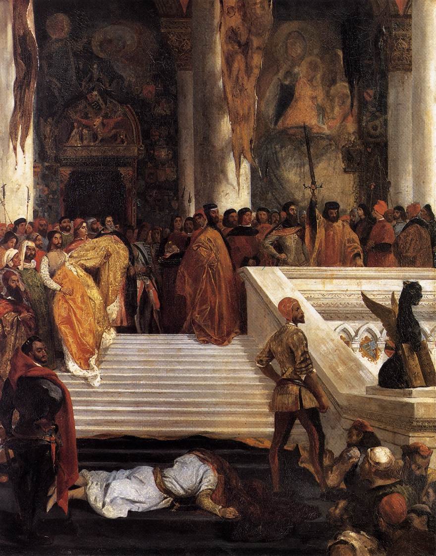 Poprava Doge Marino Faliero od Ferdinand Victor Eugene Delacroix