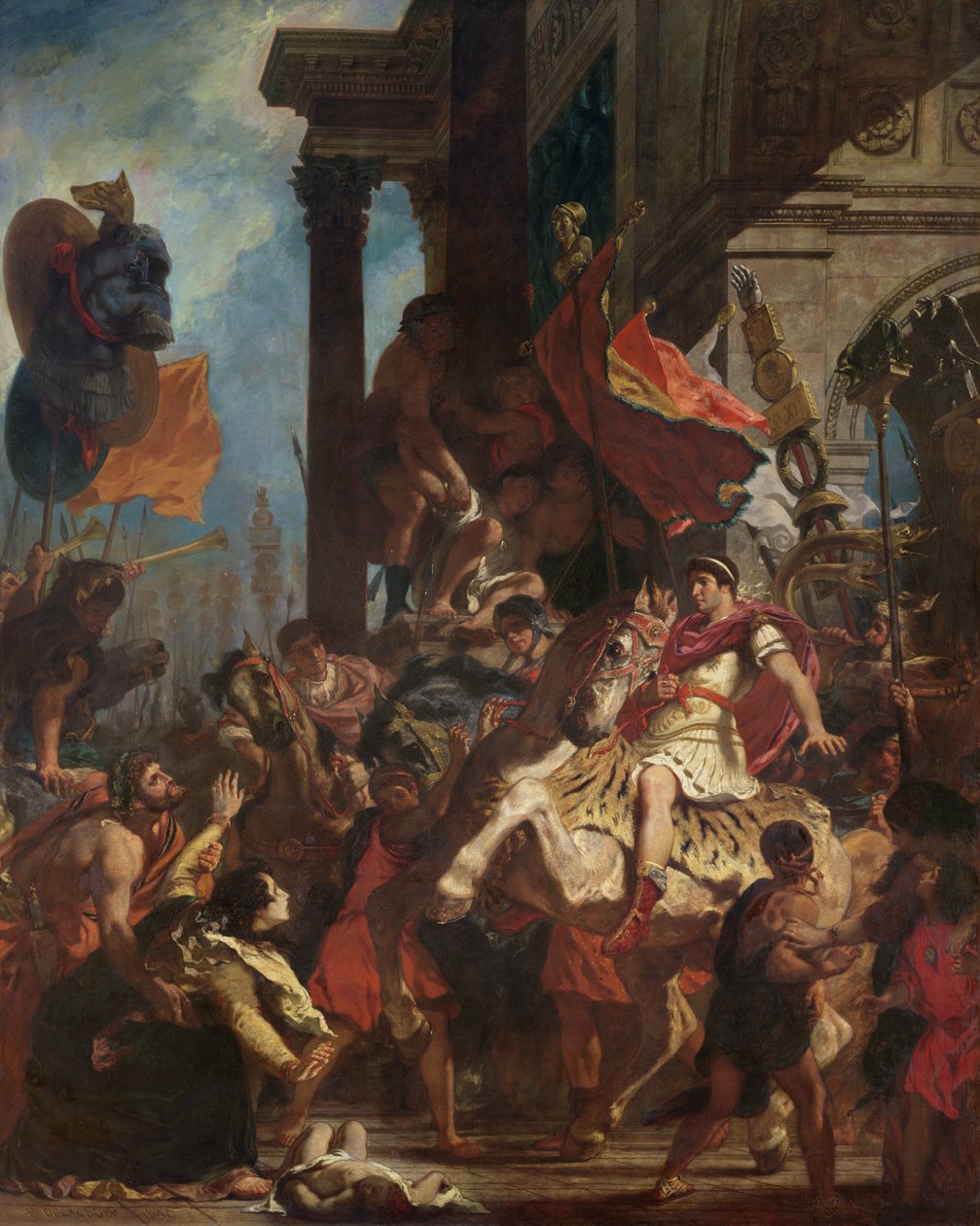 Soudce Trajanův (53-117) 1840 od Ferdinand Victor Eugene Delacroix
