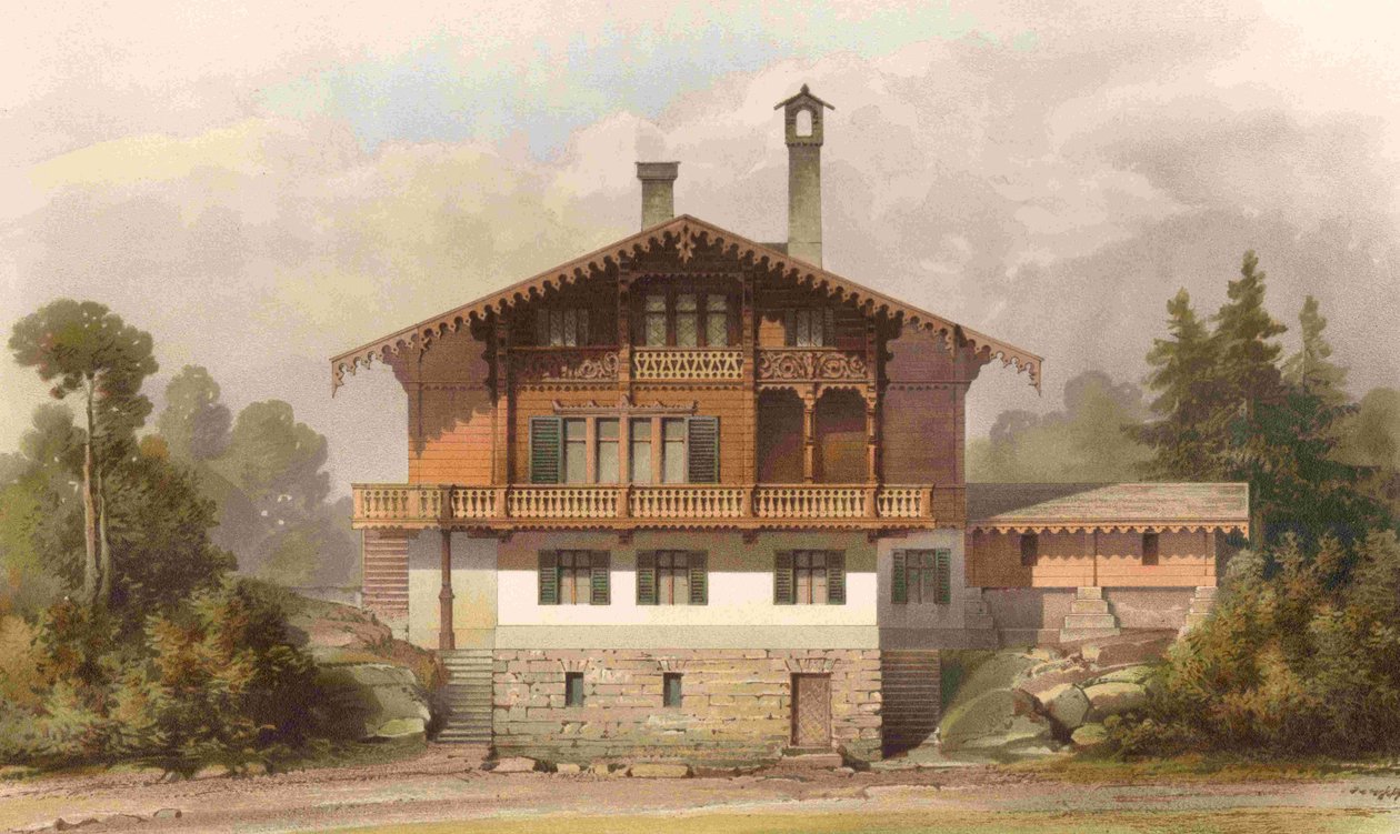Berlín, Klein Glienicke, Schweizerhaus 1 od Ferdinand von Arnim