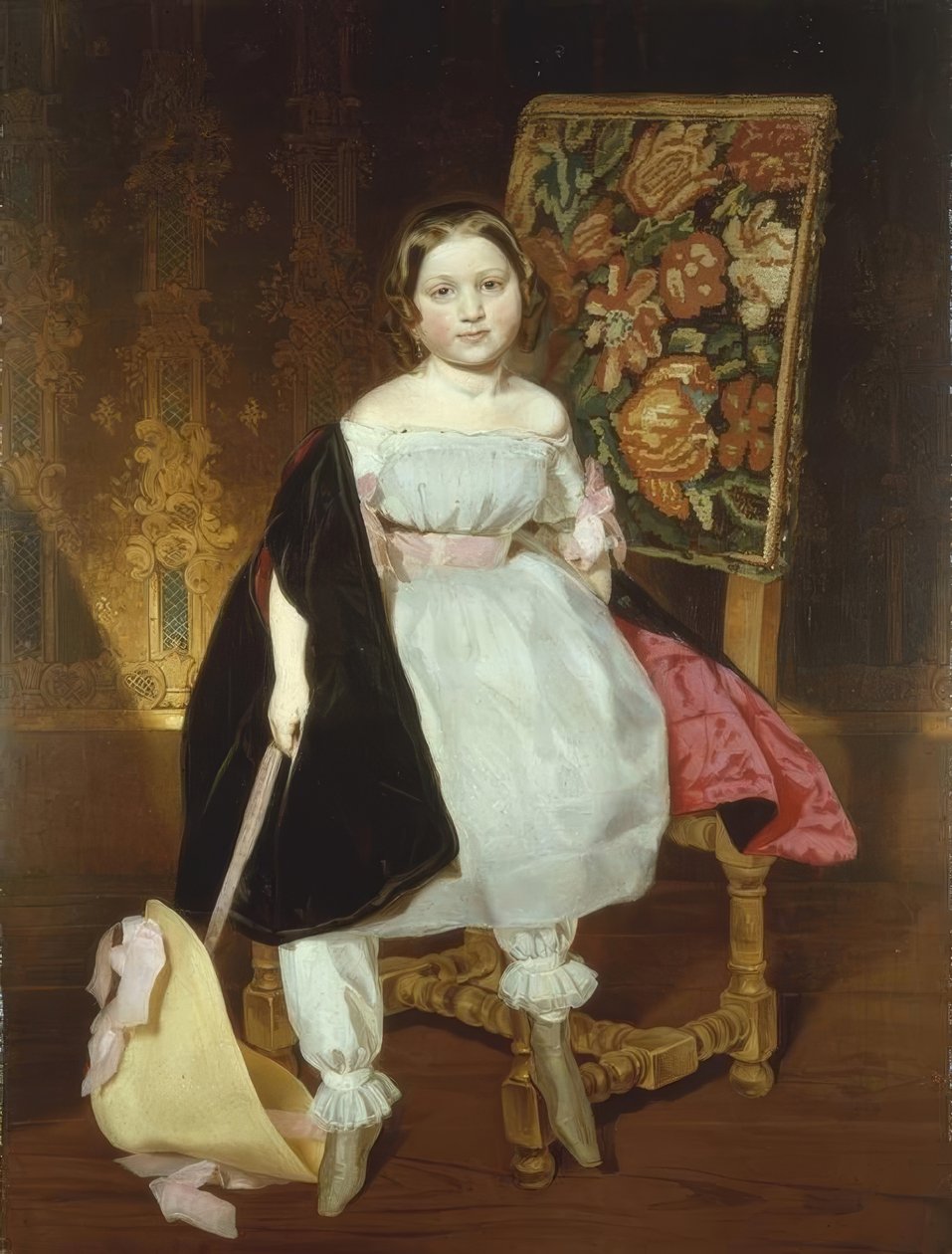 Portrét dítěte od Louis Ferdinand von Rayski