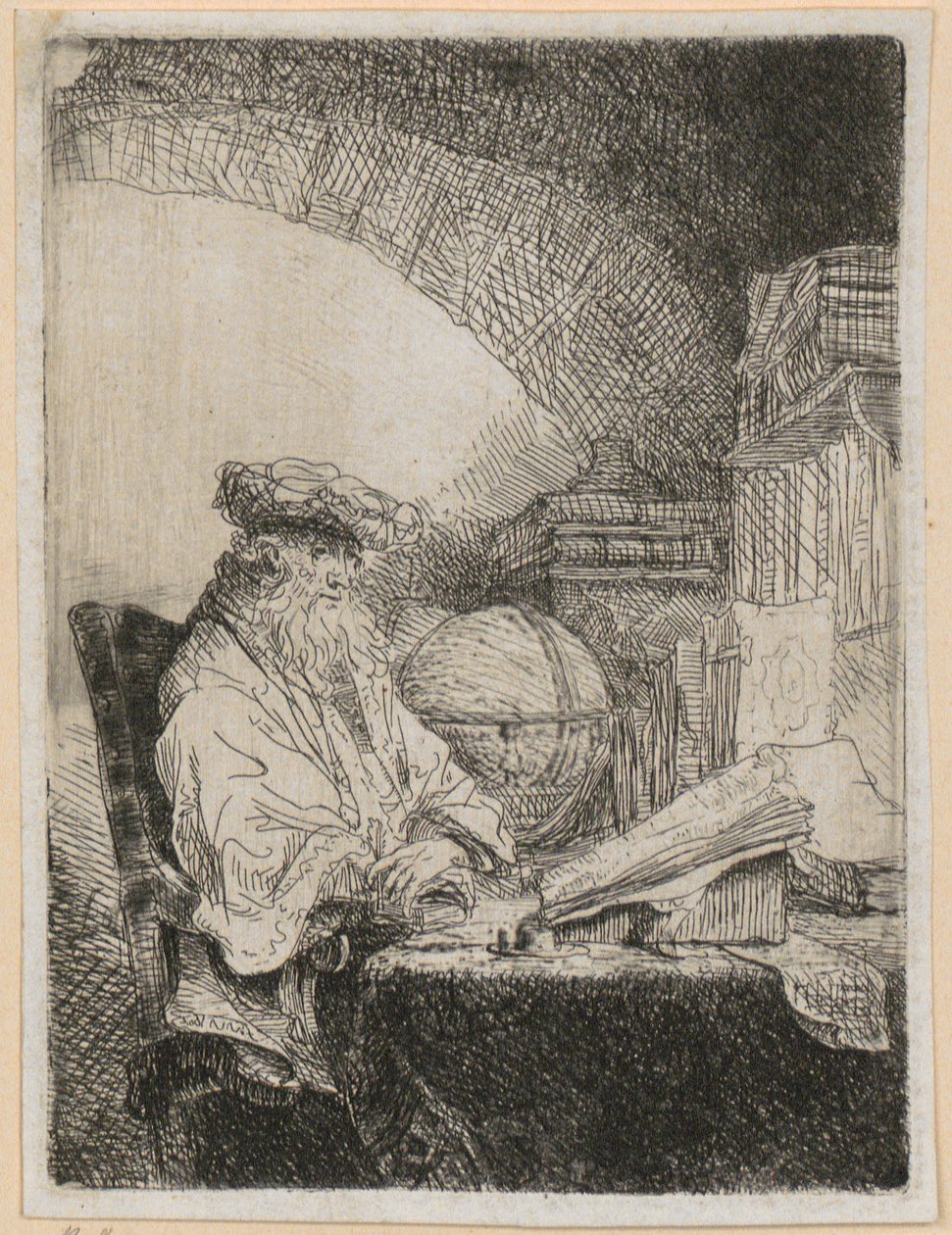 Astrologe od Ferdinand Bol