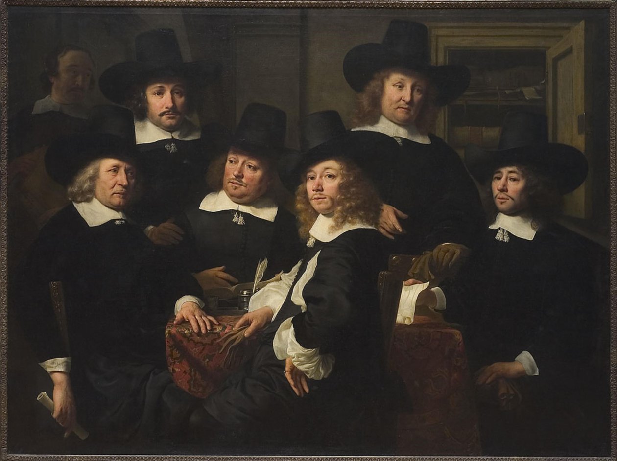 Správci Nieuwezijds Huiszittenhuis od Ferdinand Bol