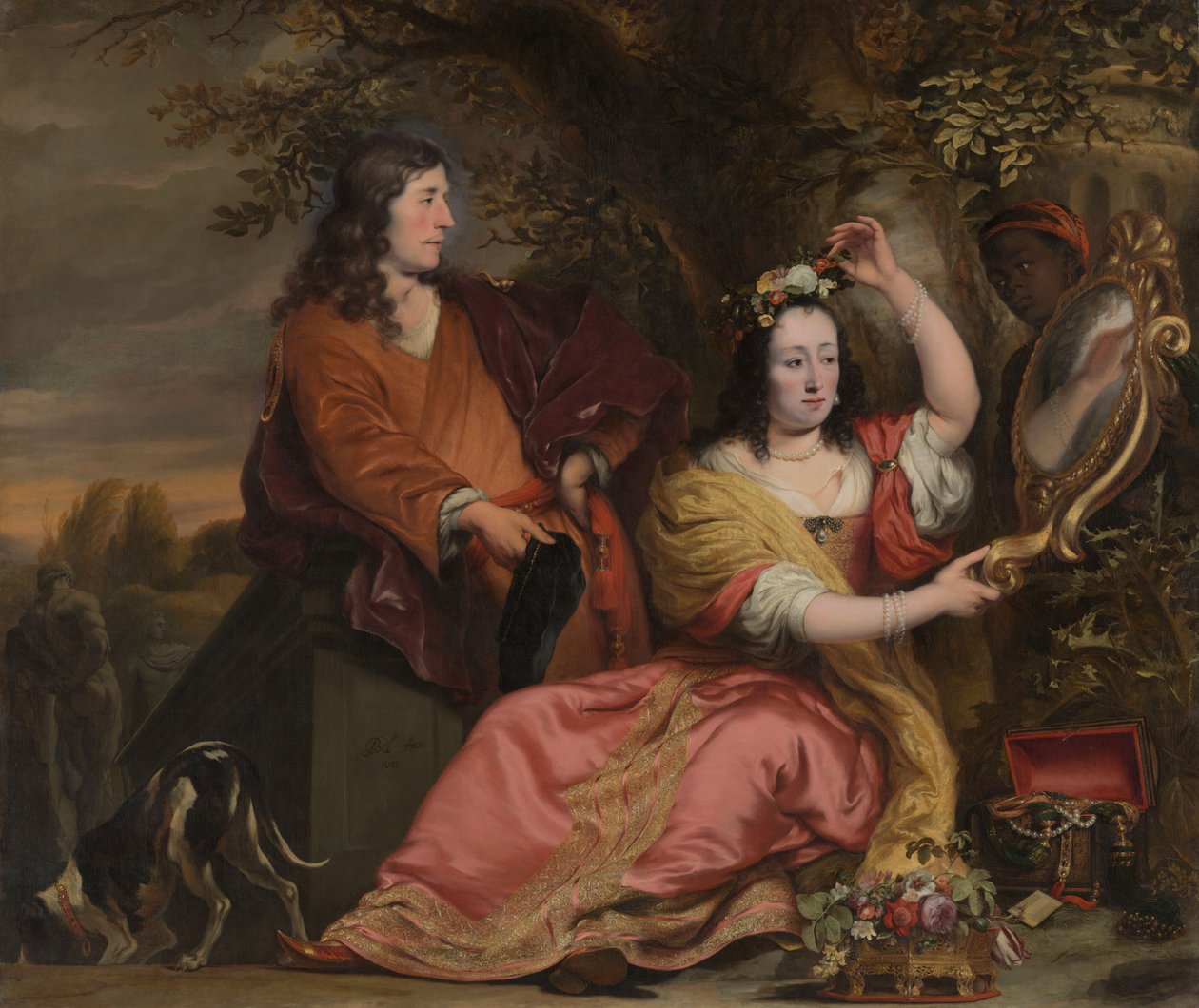 Jan van der Voort a jeho sestra Catharina se sluhou od Ferdinand Bol