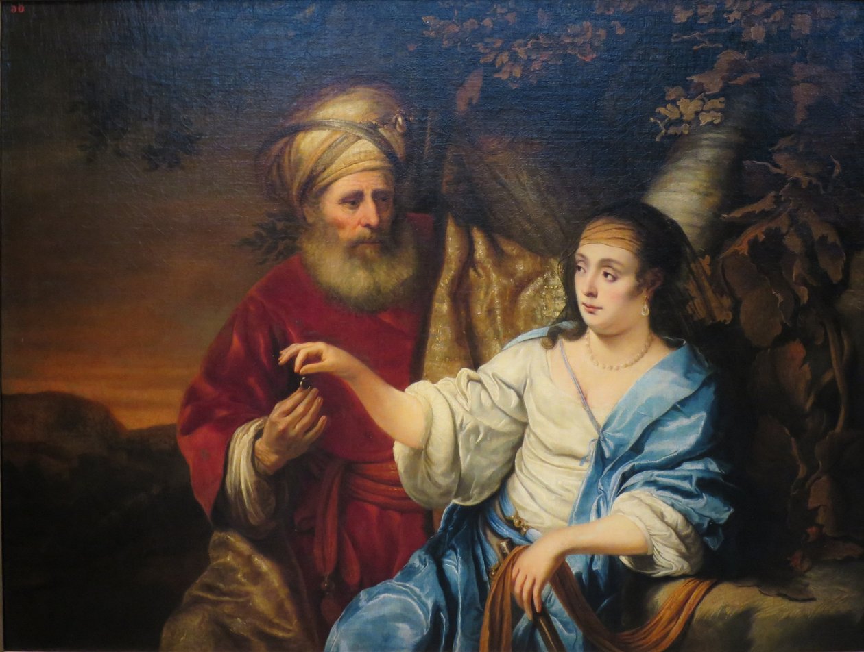 Juda a Támar od Ferdinand Bol