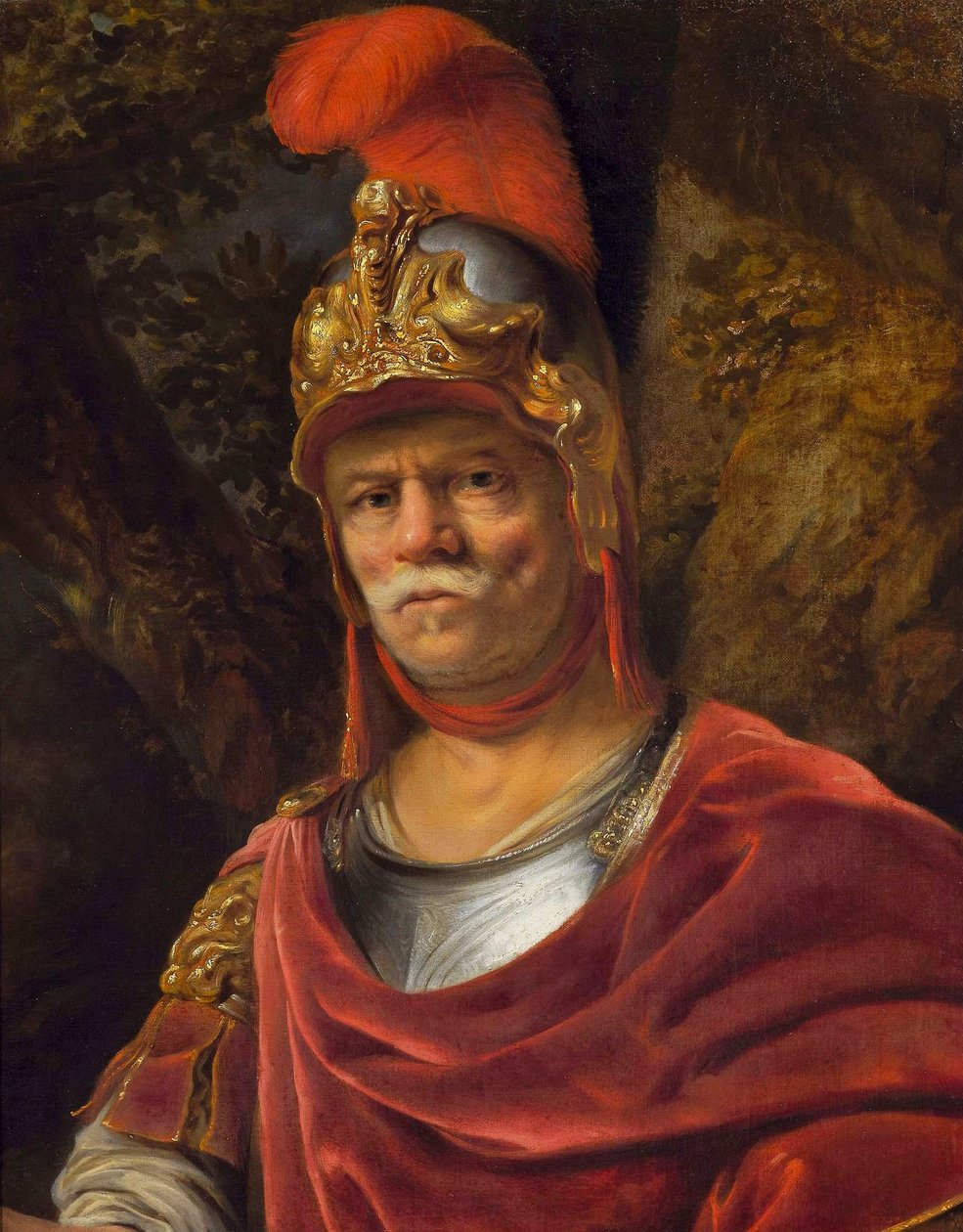 Muž ve zlaté přilbě (Mars) od Ferdinand Bol