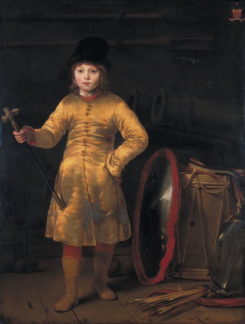 Otto van der Waeyen v polském kostýmu, 1656 od Ferdinand Bol