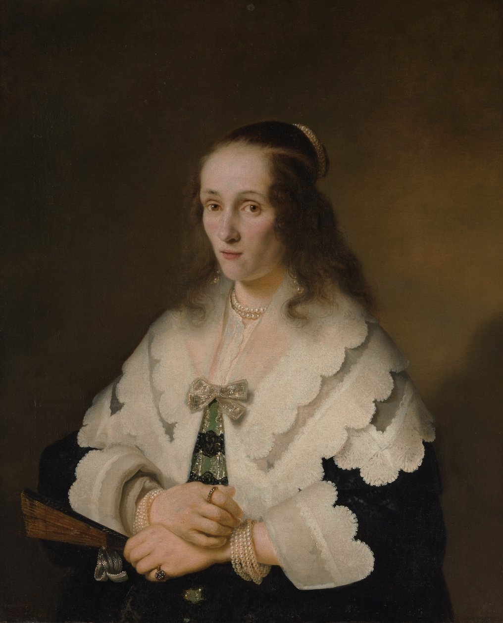Portrét ženy od Ferdinand Bol