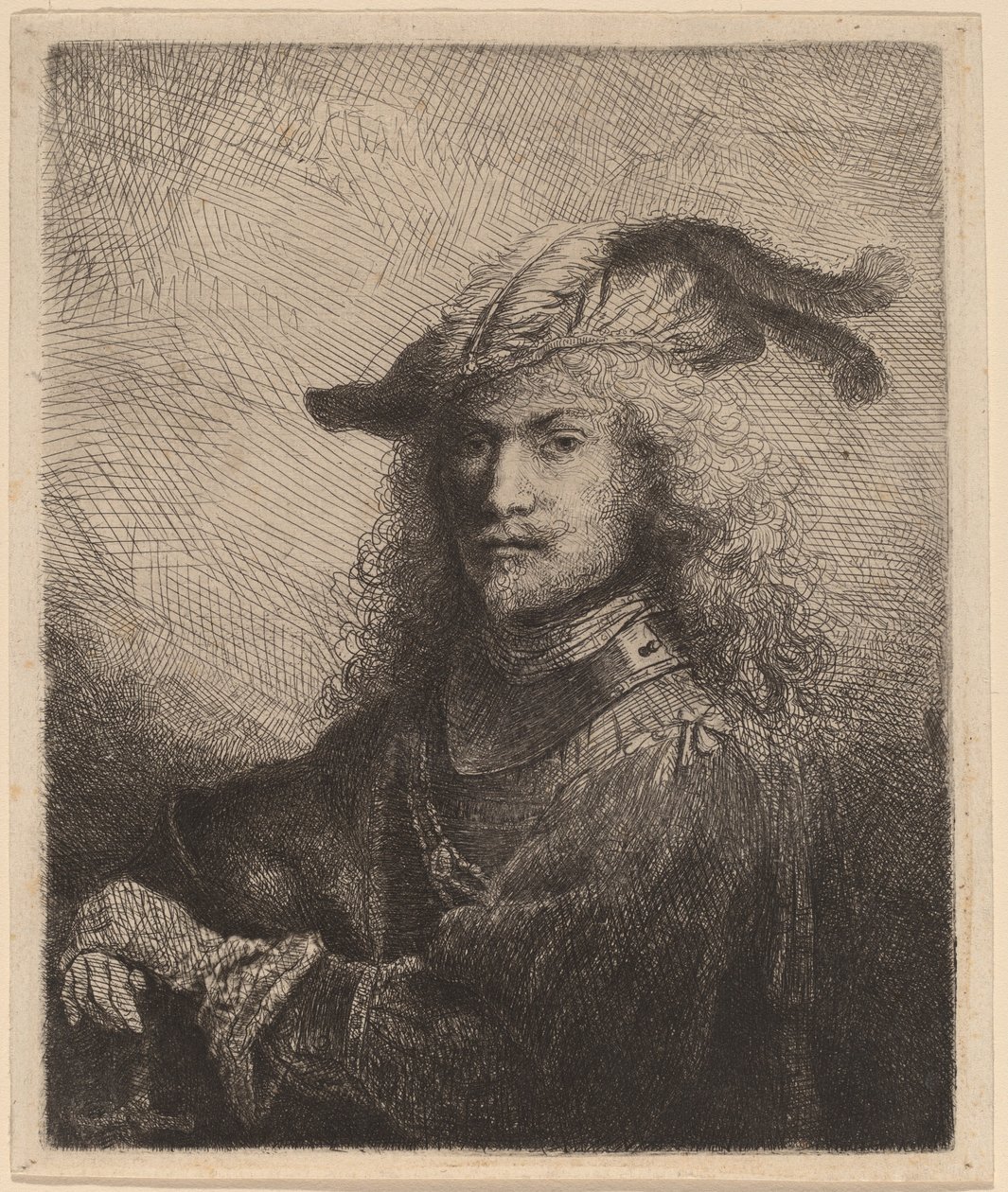 Portrét důstojníka od Ferdinand Bol