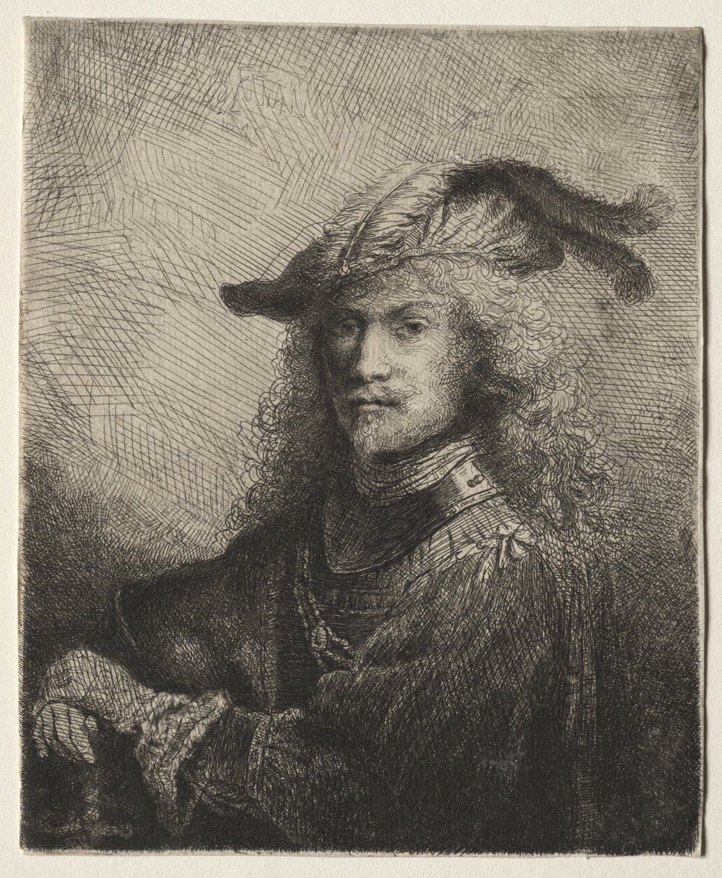 Portrét důstojníka od Ferdinand Bol