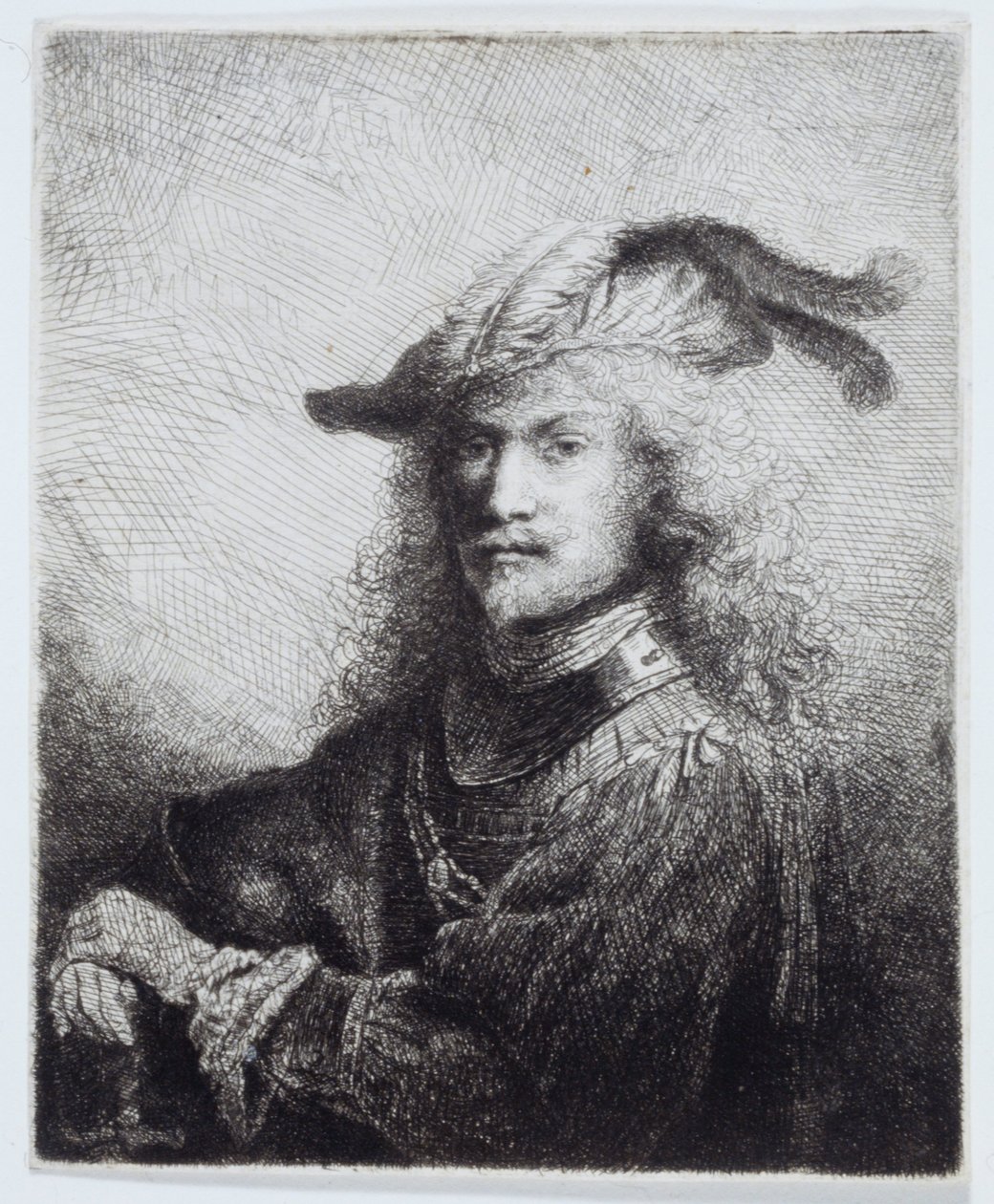 Portrét důstojníka od Ferdinand Bol