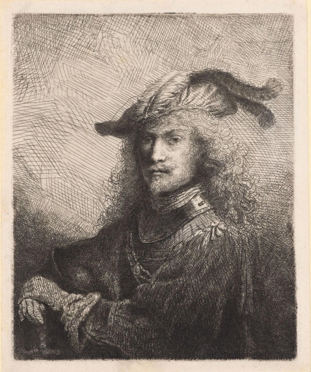 Portrét důstojníka od Ferdinand Bol