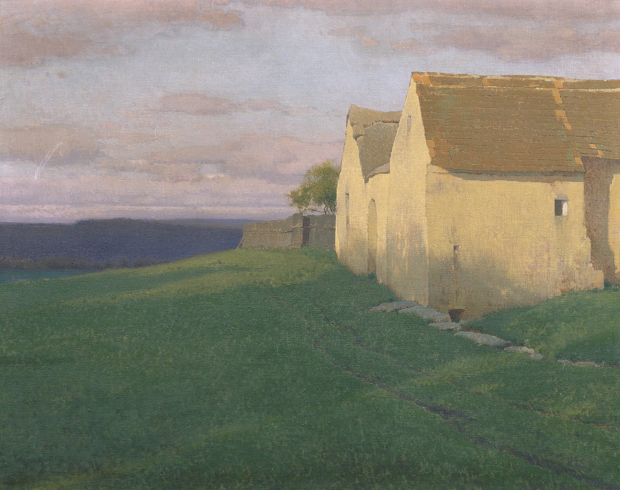 Tam letní ráno od Ferdinand Brunner