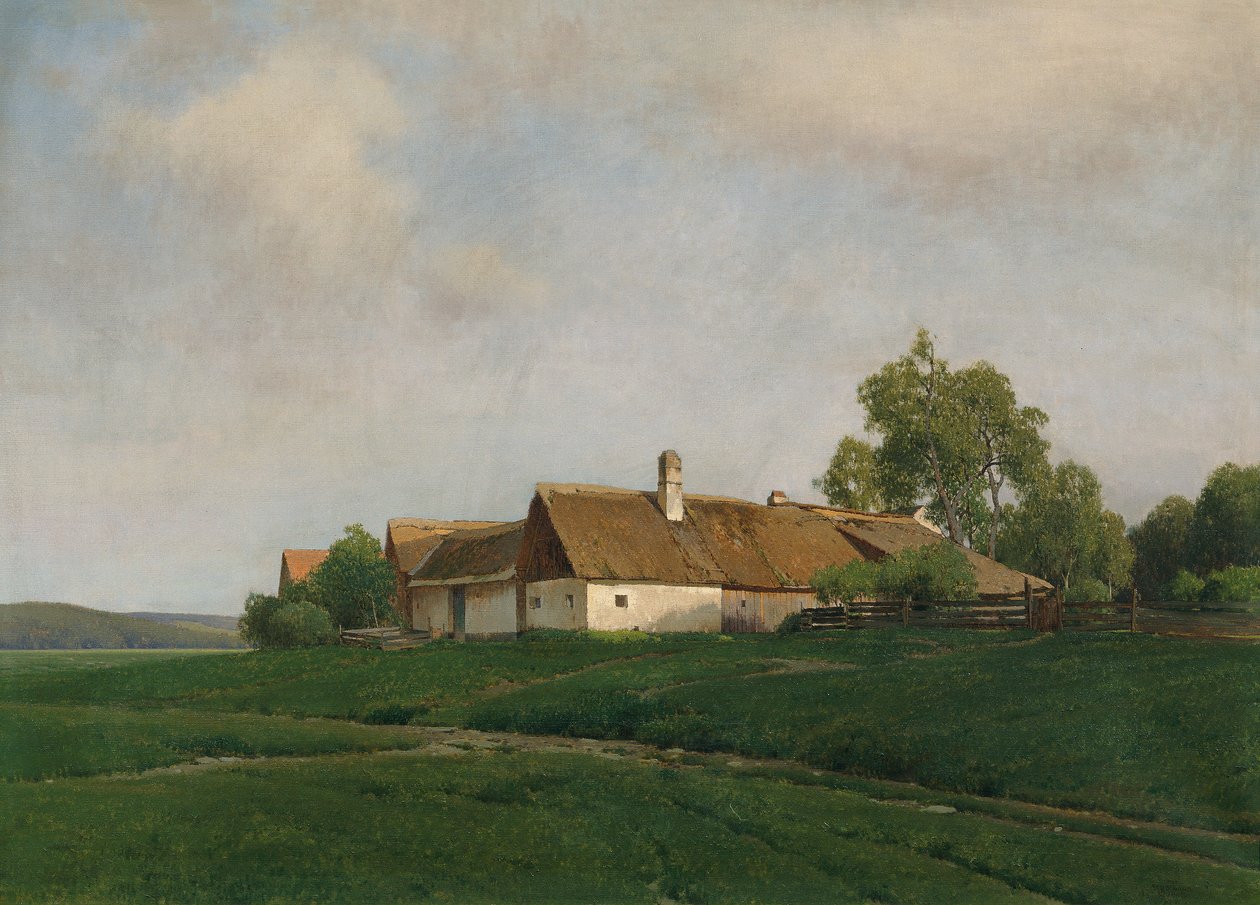 Farma v lesním revíru od Ferdinand Brunner