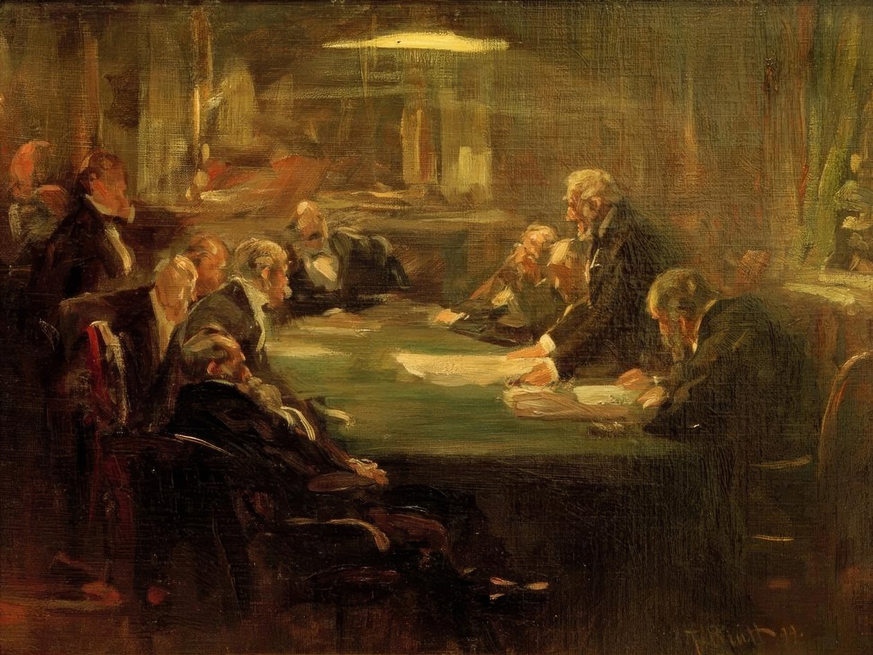 Schůze správní rady od Ferdinand Brutt