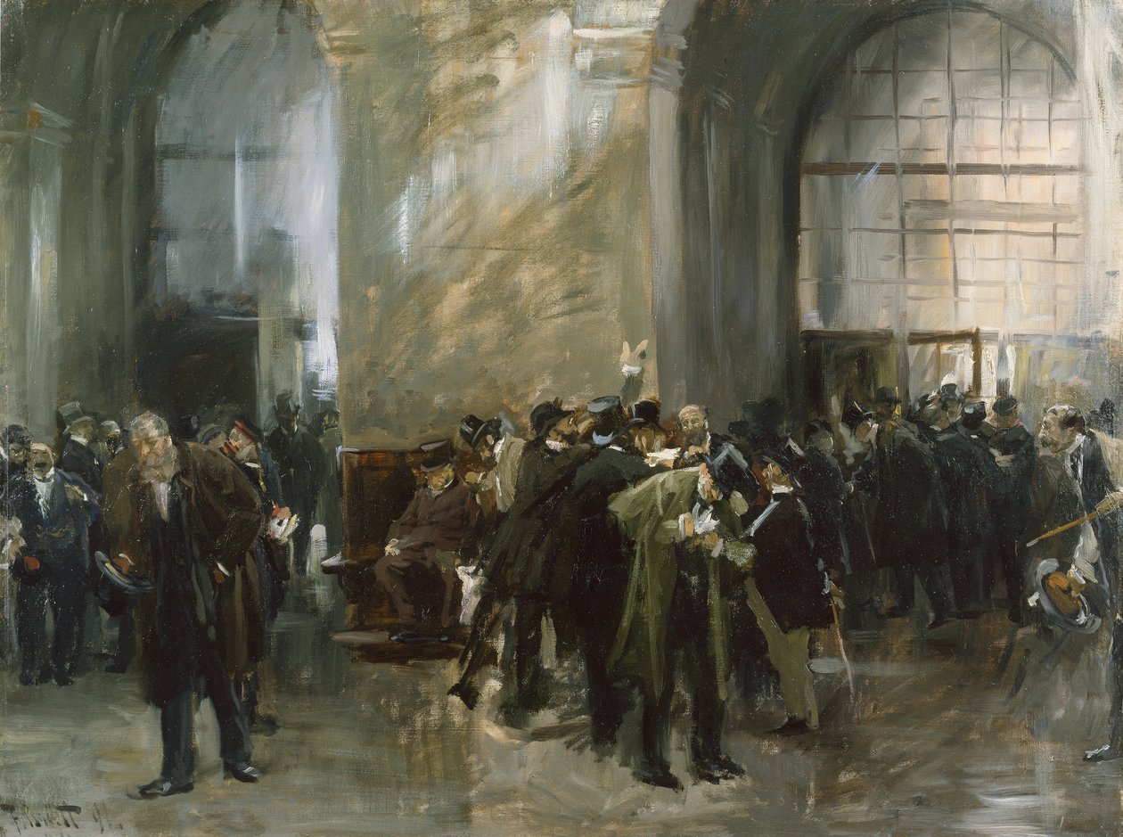 Na burze cenných papírů od Ferdinand Brutt