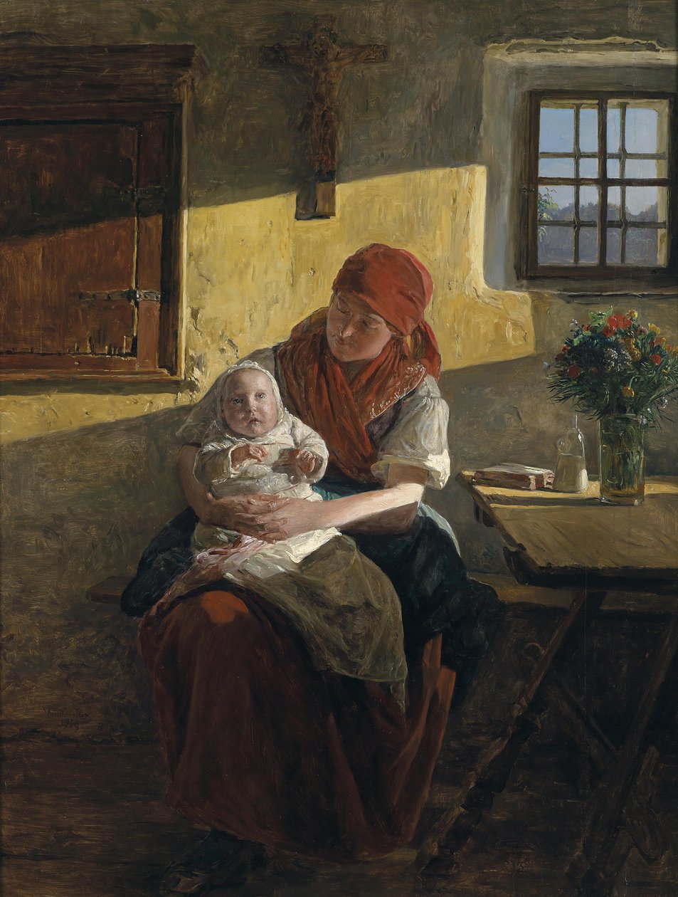 Ferdinand Georg Waldmüller Nedělní odpočinek 1859 od Ferdinand Georg Waldmuller