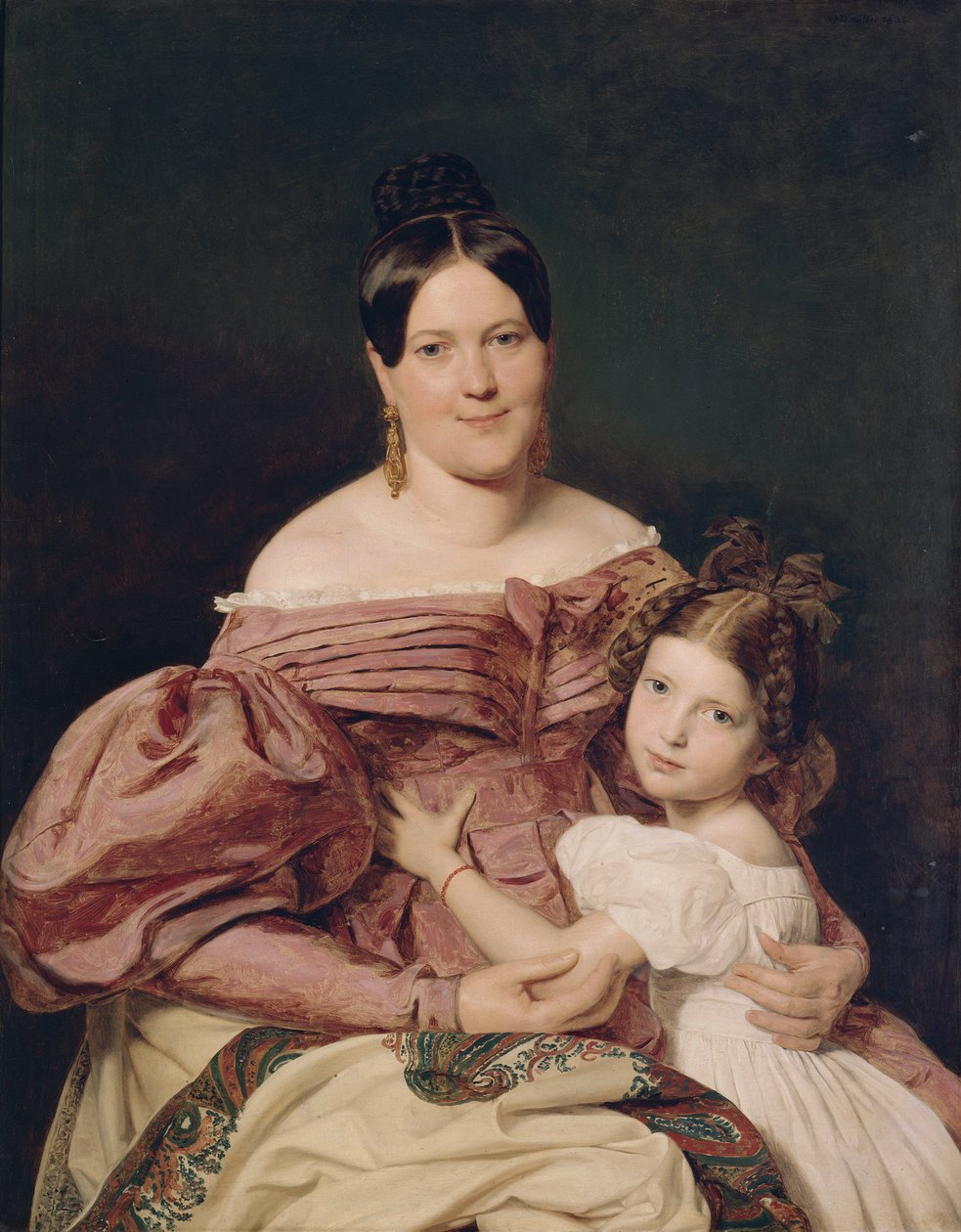 Matka a dítě od Ferdinand Georg Waldmüller