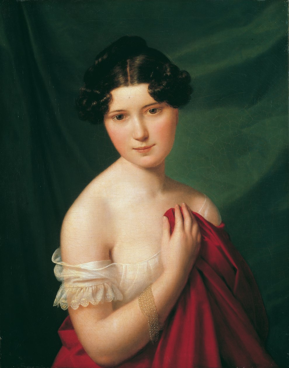 Dvorní herečka Sophie Müller od Ferdinand Georg Waldmuller