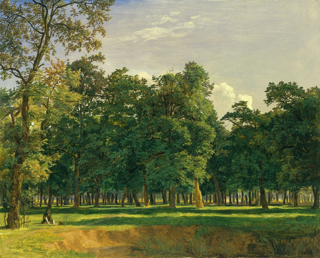 Krajina Prátru od Ferdinand Georg Waldmuller