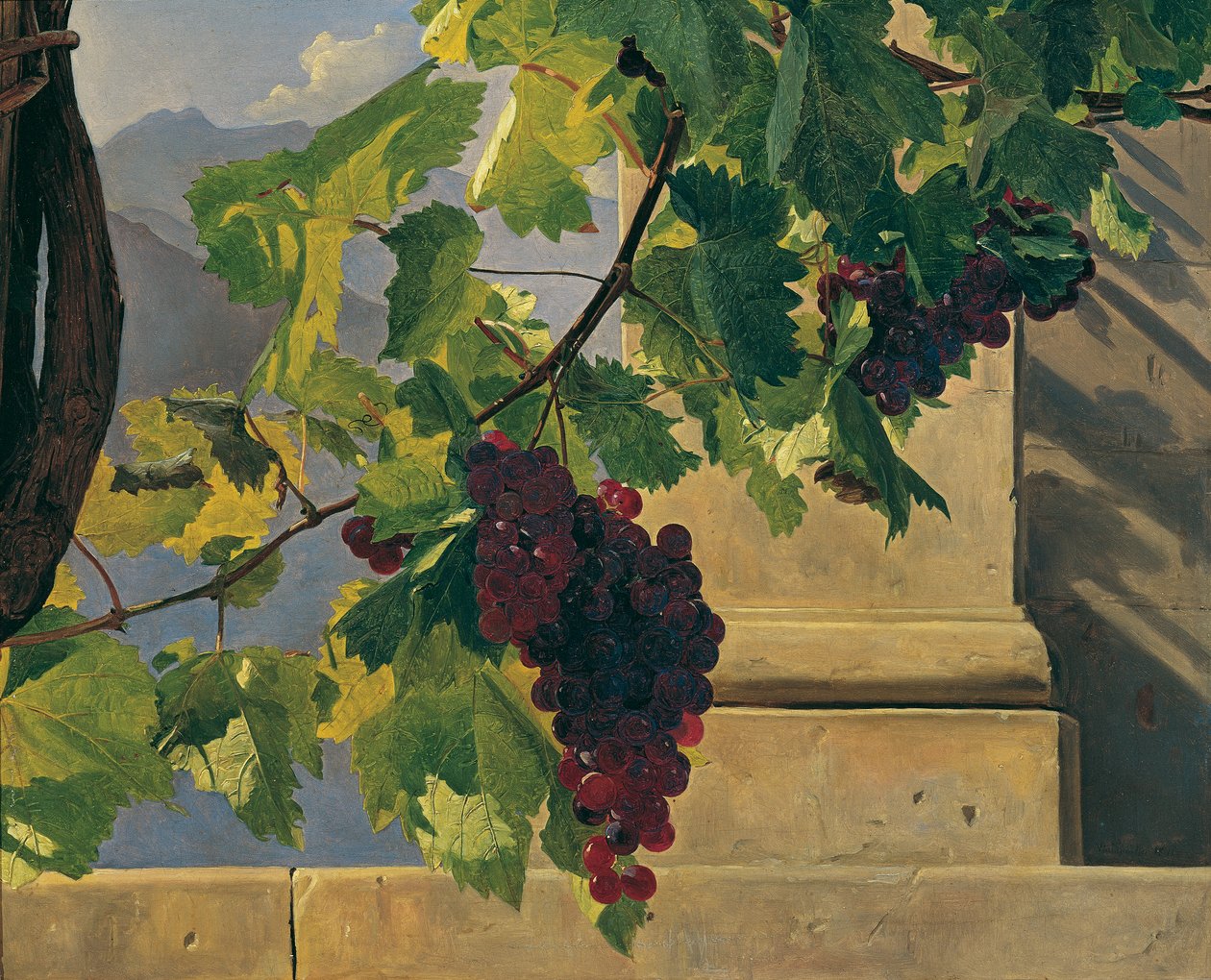 hrozen od Ferdinand Georg Waldmuller