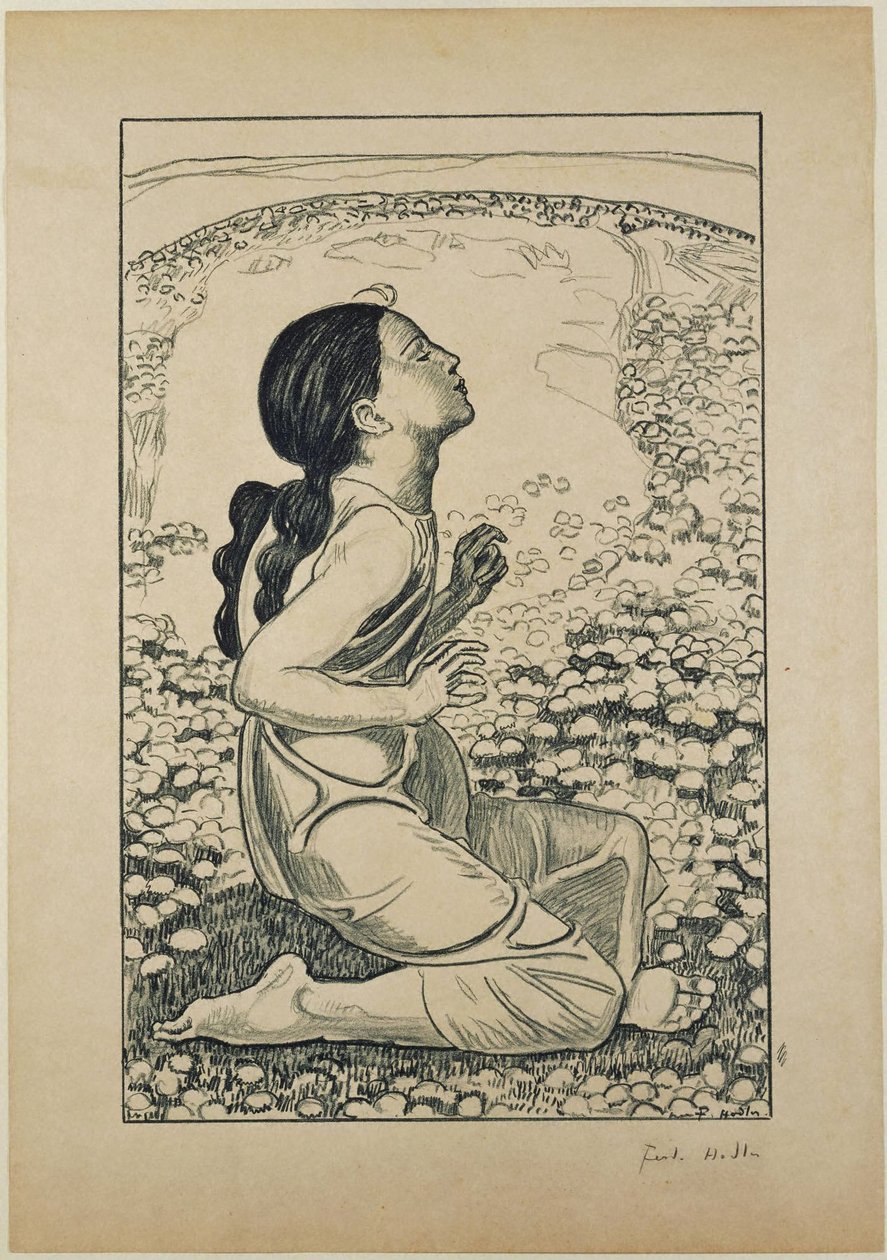 Jaro (Spring) od Ferdinand Hodler
