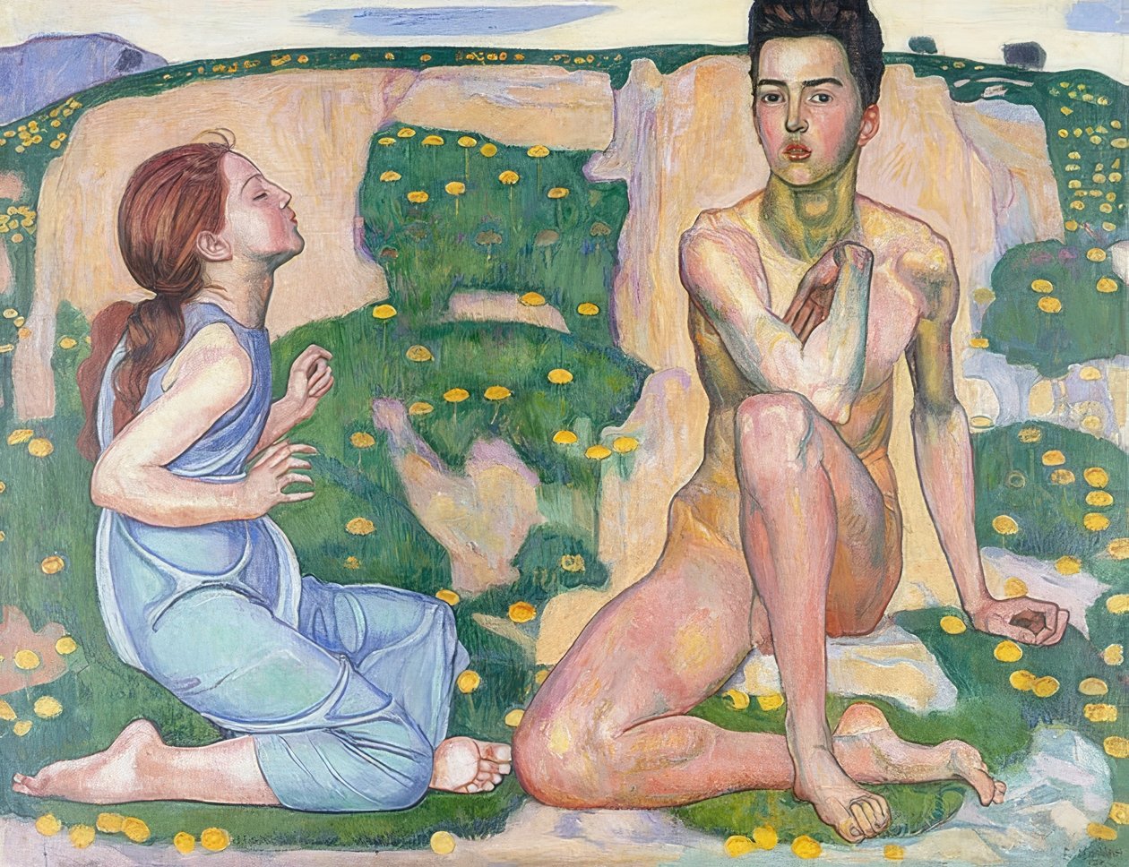 Jaro. 1901 od Ferdinand Hodler