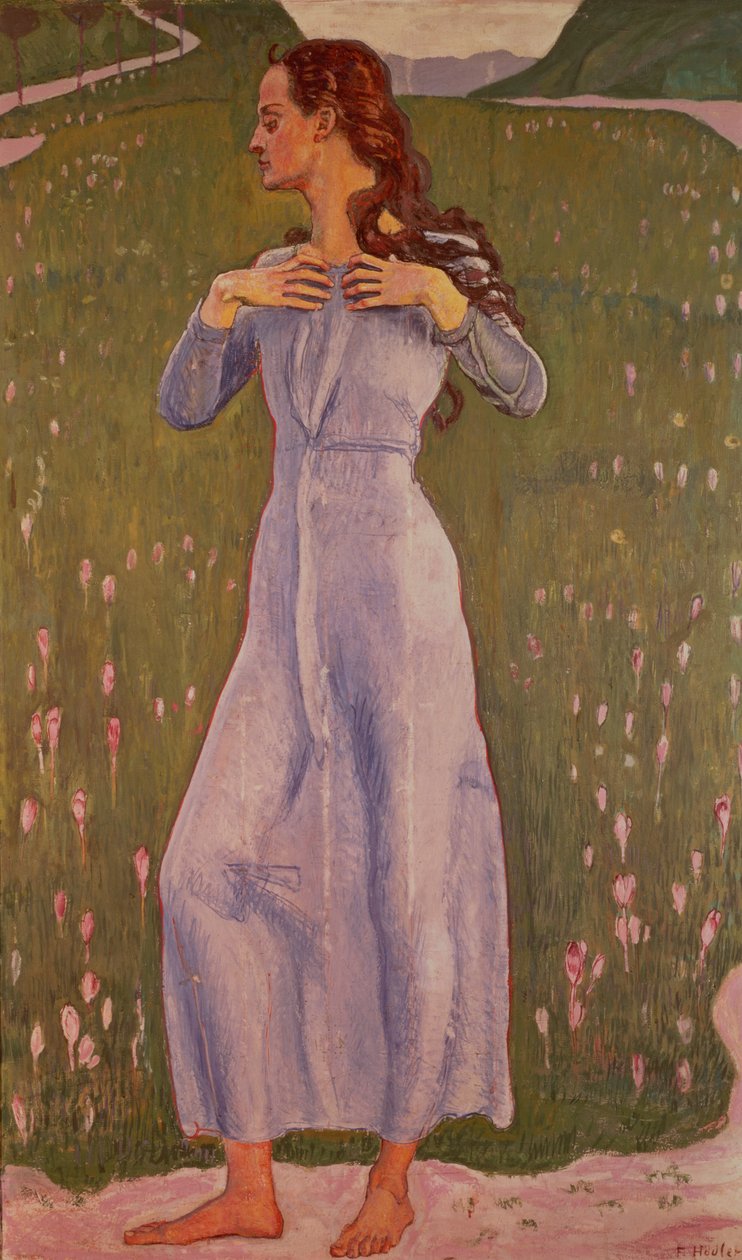 Emoce, 1900 od Ferdinand Hodler