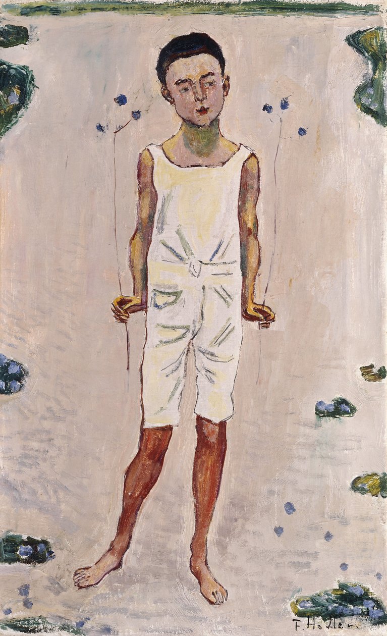 Začarovaný chlapec; Čarodějný chlapec, 1909 od Ferdinand Hodler