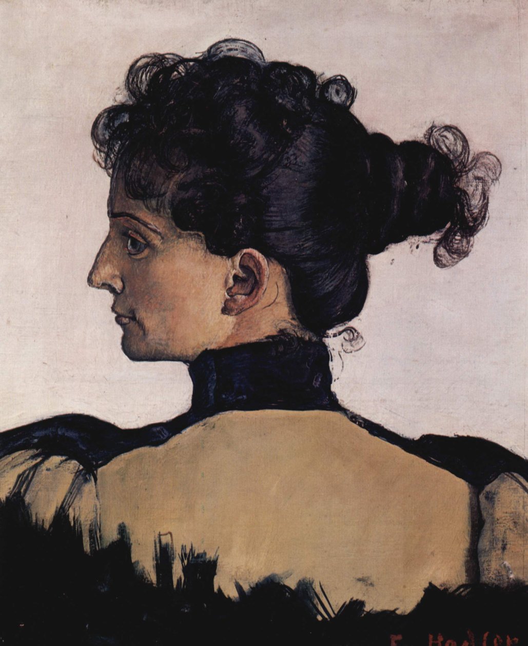 Portrét Berthe Jacques, manželky umělce od Ferdinand Hodler