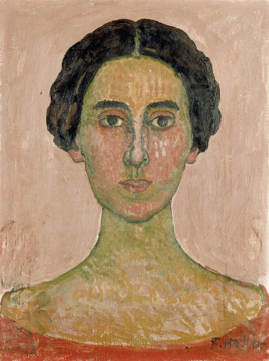 Portrét Valentine Godé-Darel Hlava Francouzky od Ferdinand Hodler