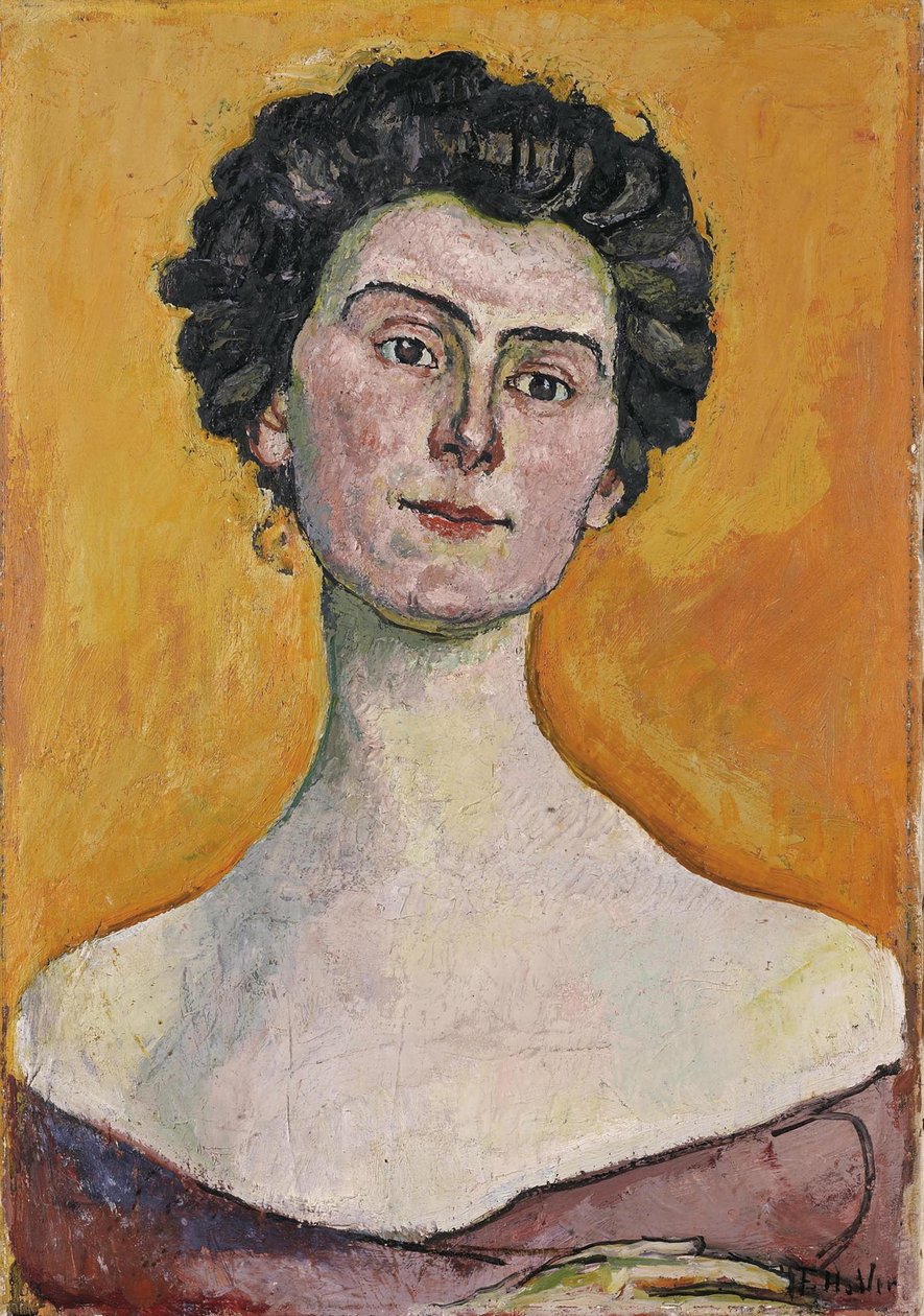 Portrét Clary Pasche-Battié, 1914 od Ferdinand Hodler