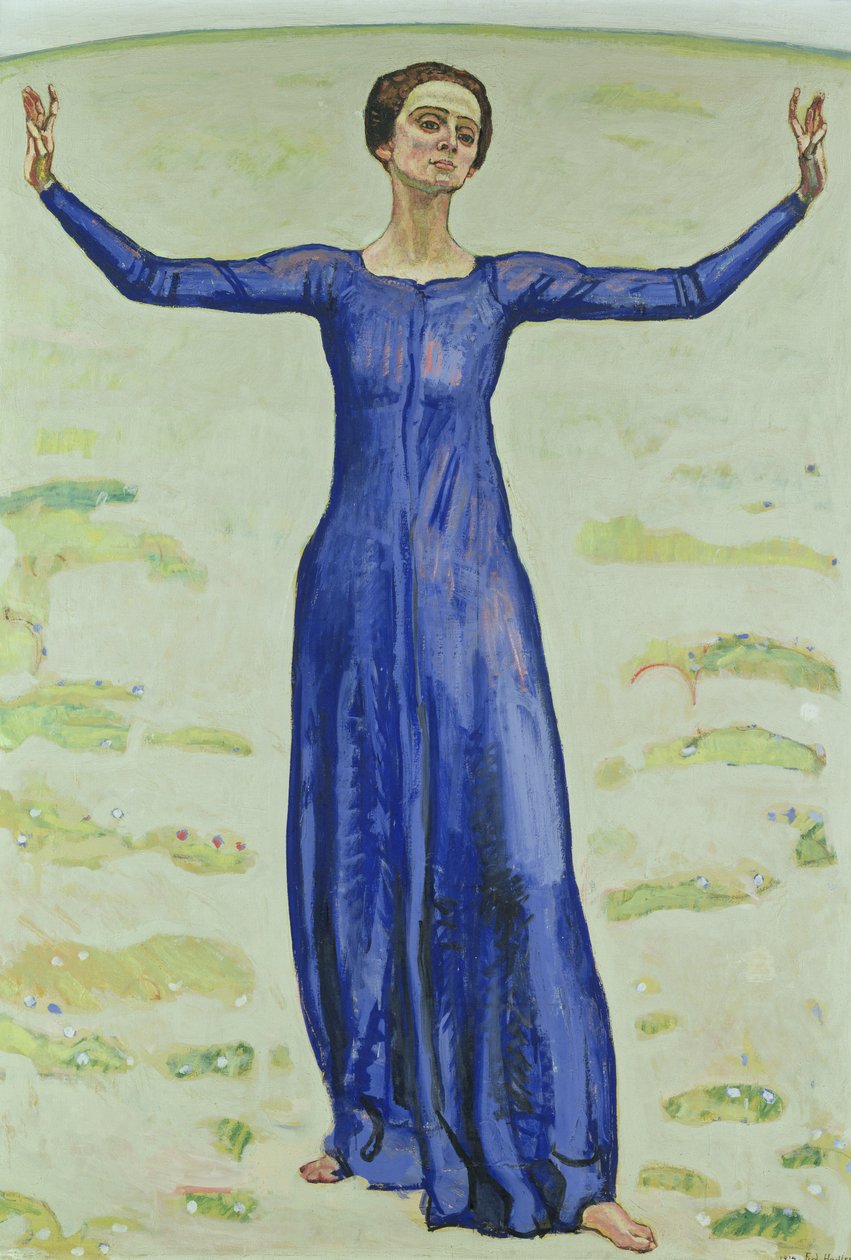 Píseň v dálce, 1914 od Ferdinand Hodler