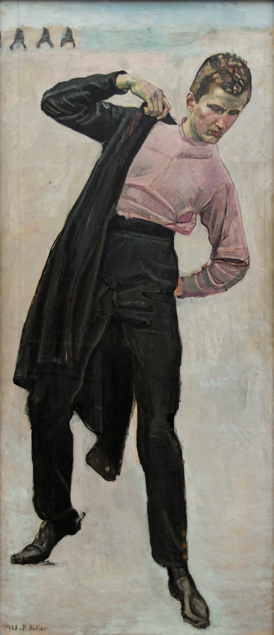 Student v Jeně od Ferdinand Hodler