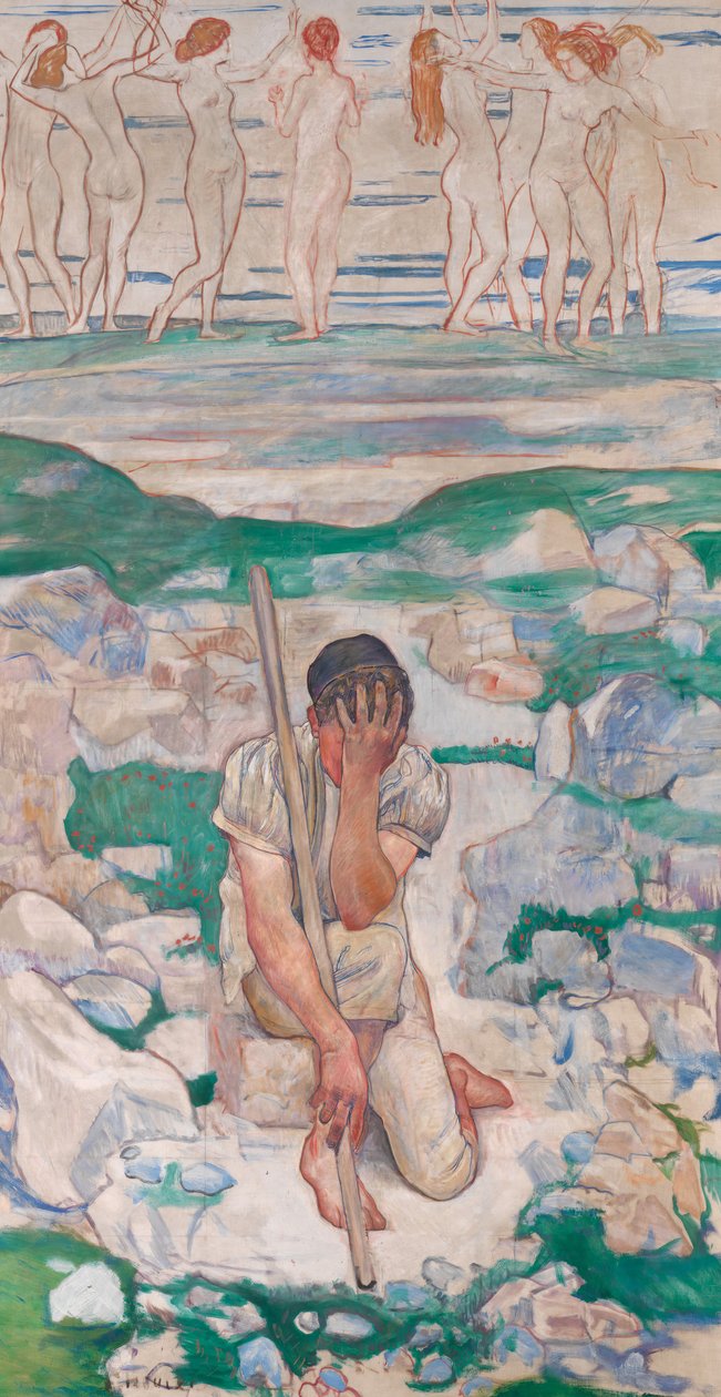 Sen pastýře, 1896. od Ferdinand Hodler