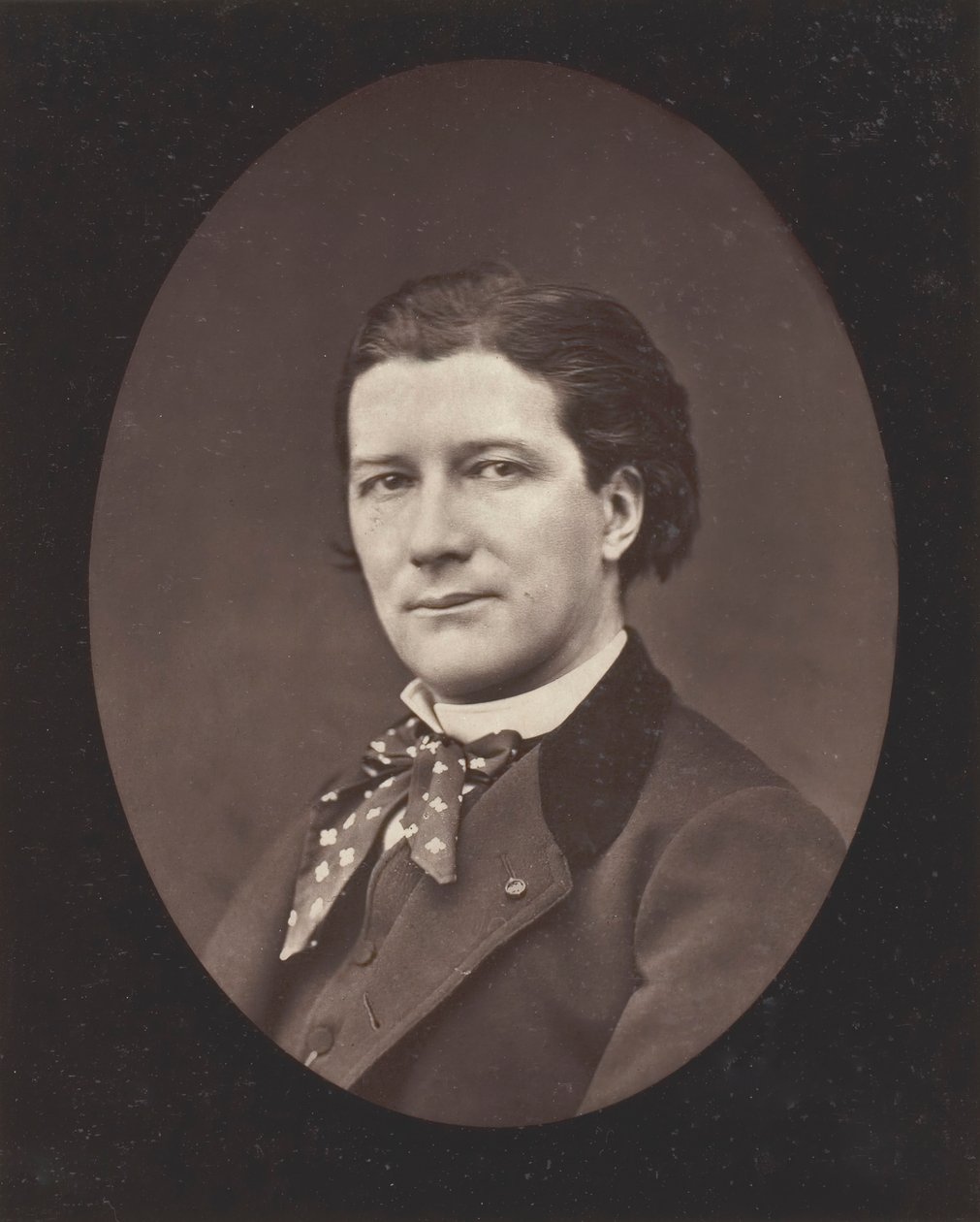 Victorien Sardou francouzský dramatik, 1831-1908, c. 1876. od Ferdinand J. Mulnier