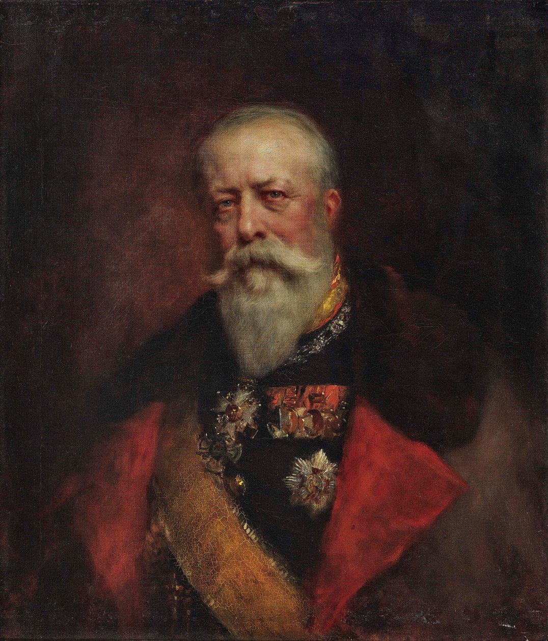 Portrét velkovévody Fridricha I. Bádenského 1826-1907. od Ferdinand Keller