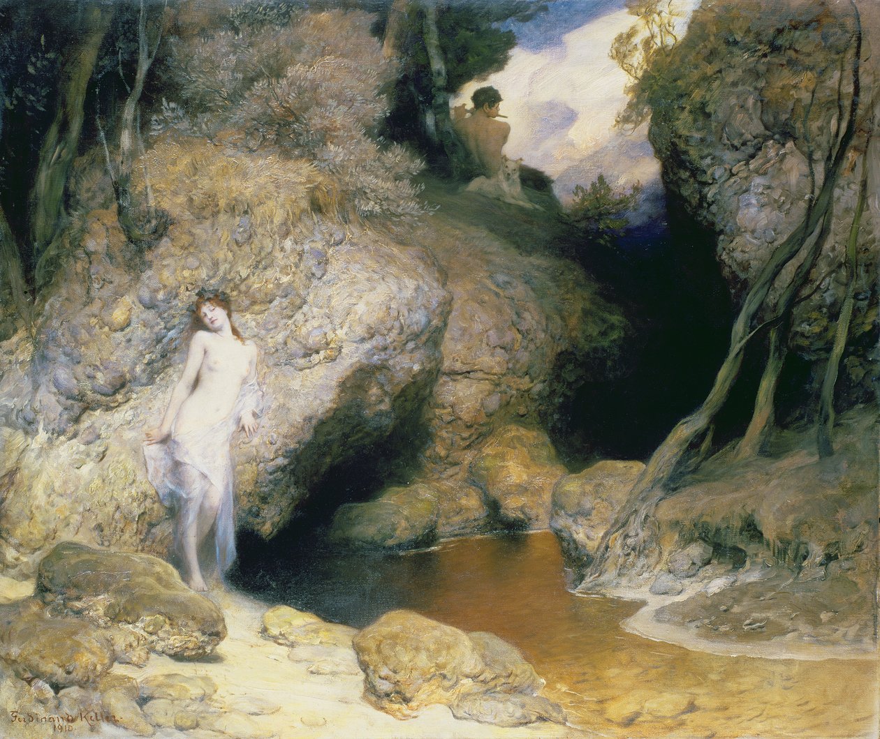 Hudba Fauna, 1910 od Ferdinand Keller