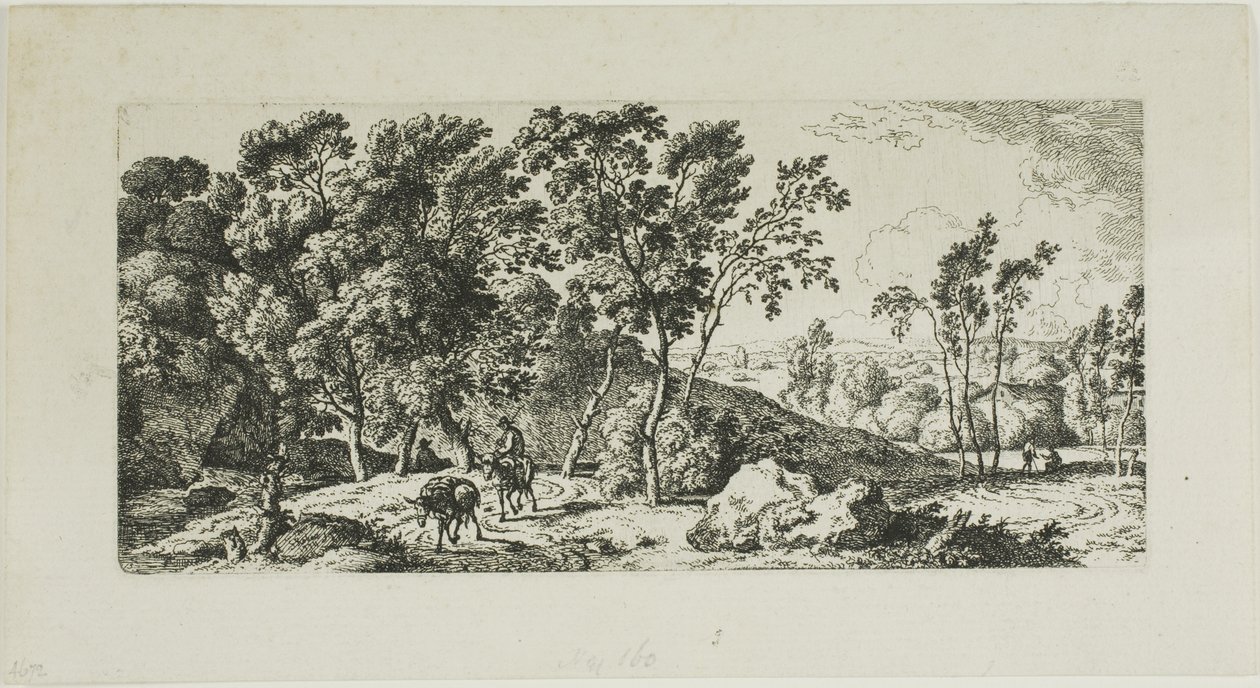 Řidič osla od Ferdinand Kobell