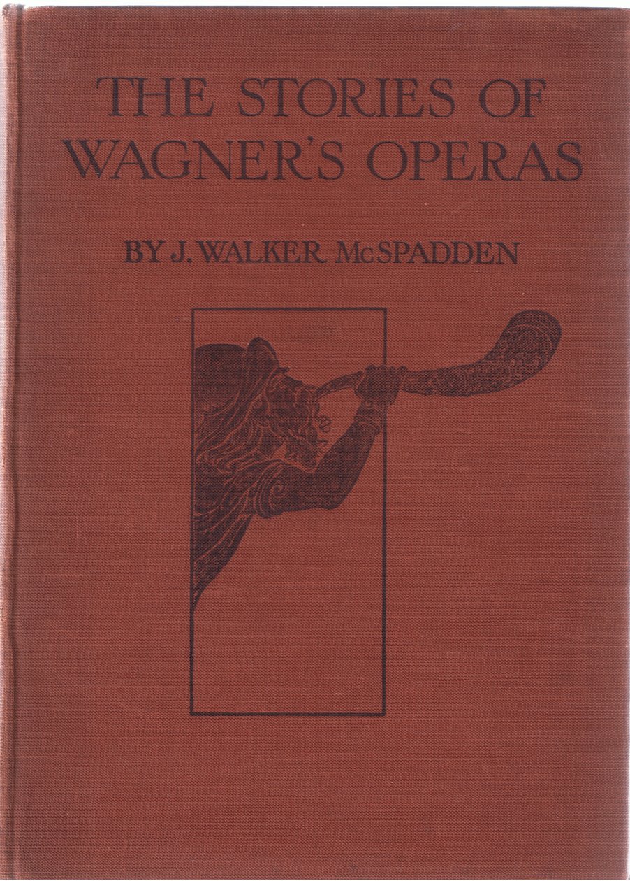 Přední strana obálky, ilustrace z hospody The Stories of Wagner