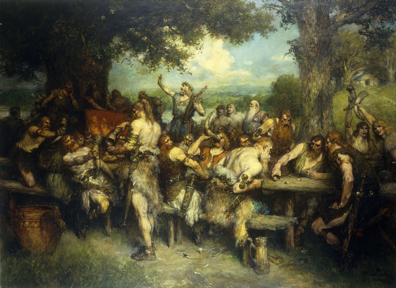 Oslava Vikingů, 1925 od Ferdinand Leeke