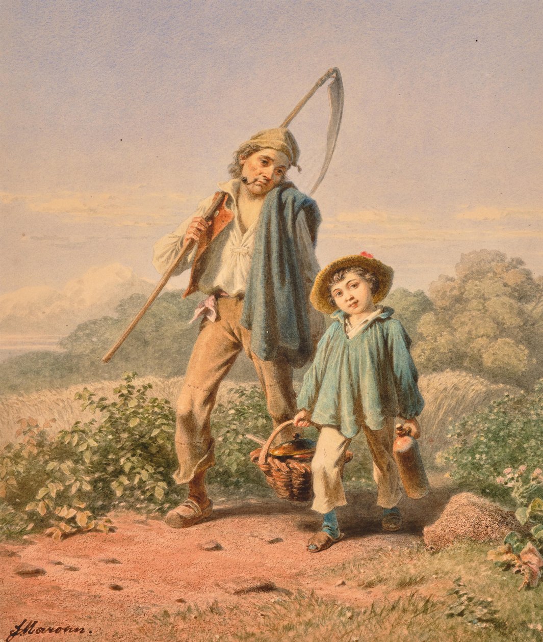 Ferdinand Mahron Weg zum Feld 1 od Ferdinand Marohn