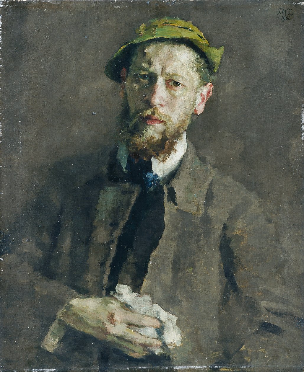 autoportrét od Ferdinand Matthias Zerlacher