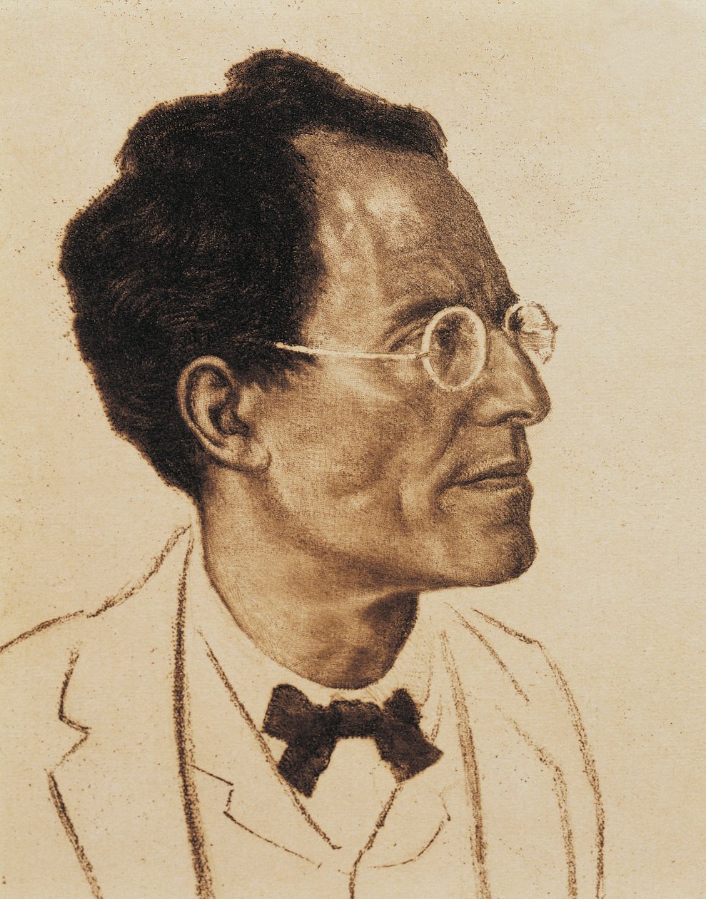 Portrét rakouského skladatele a dirigenta Gustava Mahlera (Kalischt od Ferdinand Michl