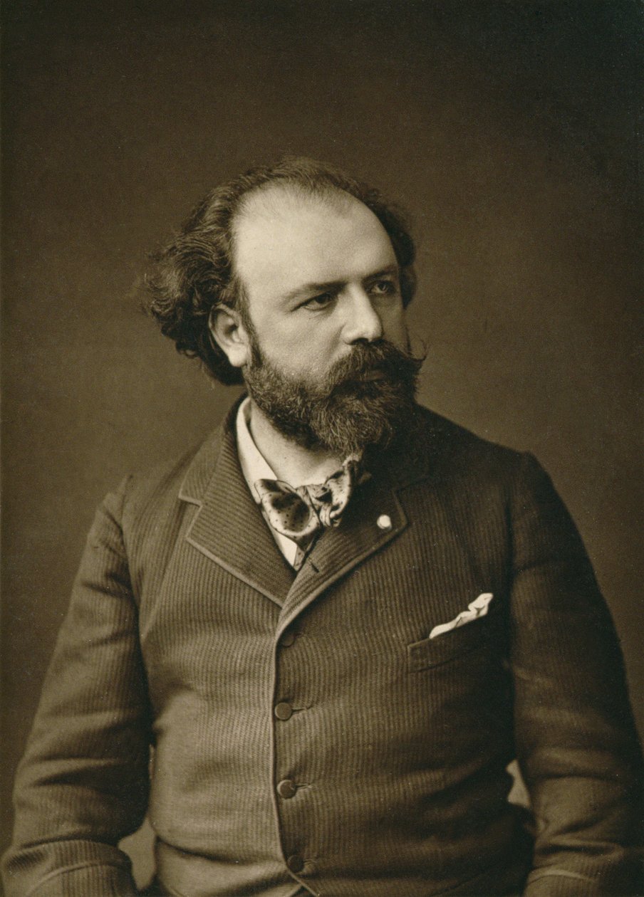 Zacharie Astruc (1835-1907), z Galerie Contemporaine, kolem 1874-78 od Ferdinand Mulnier