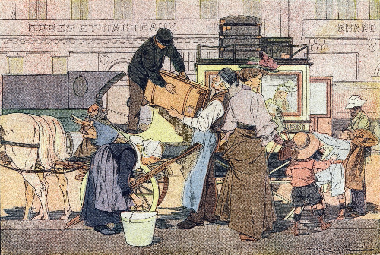 Odjezd do země, v Imagier de l