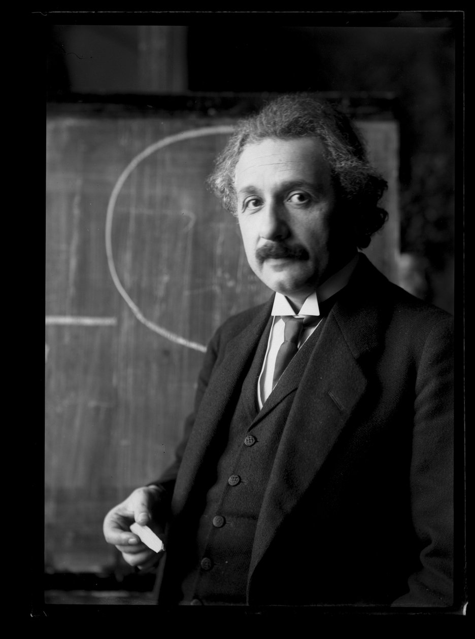 Obrázek Alberta Einsteina (1879-1955) od Ferdinand Schmutzer