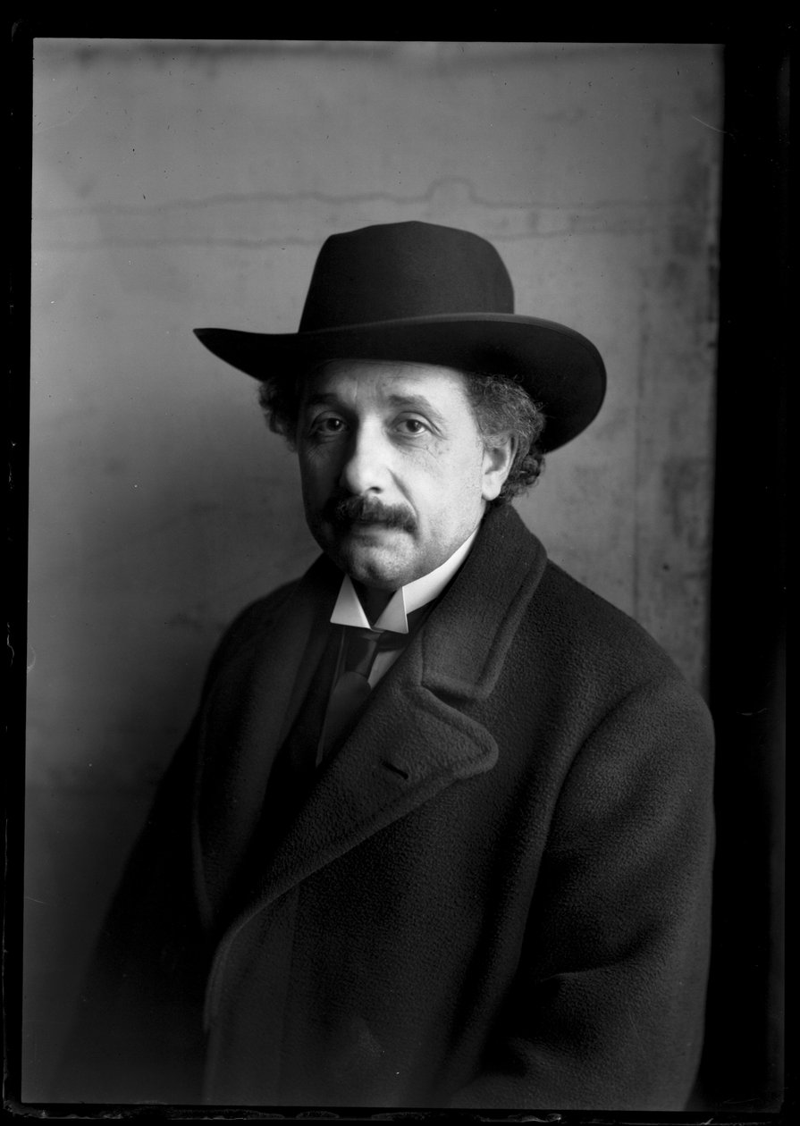 Obrázek Alberta Einsteina (1879-1955) od Ferdinand Schmutzer