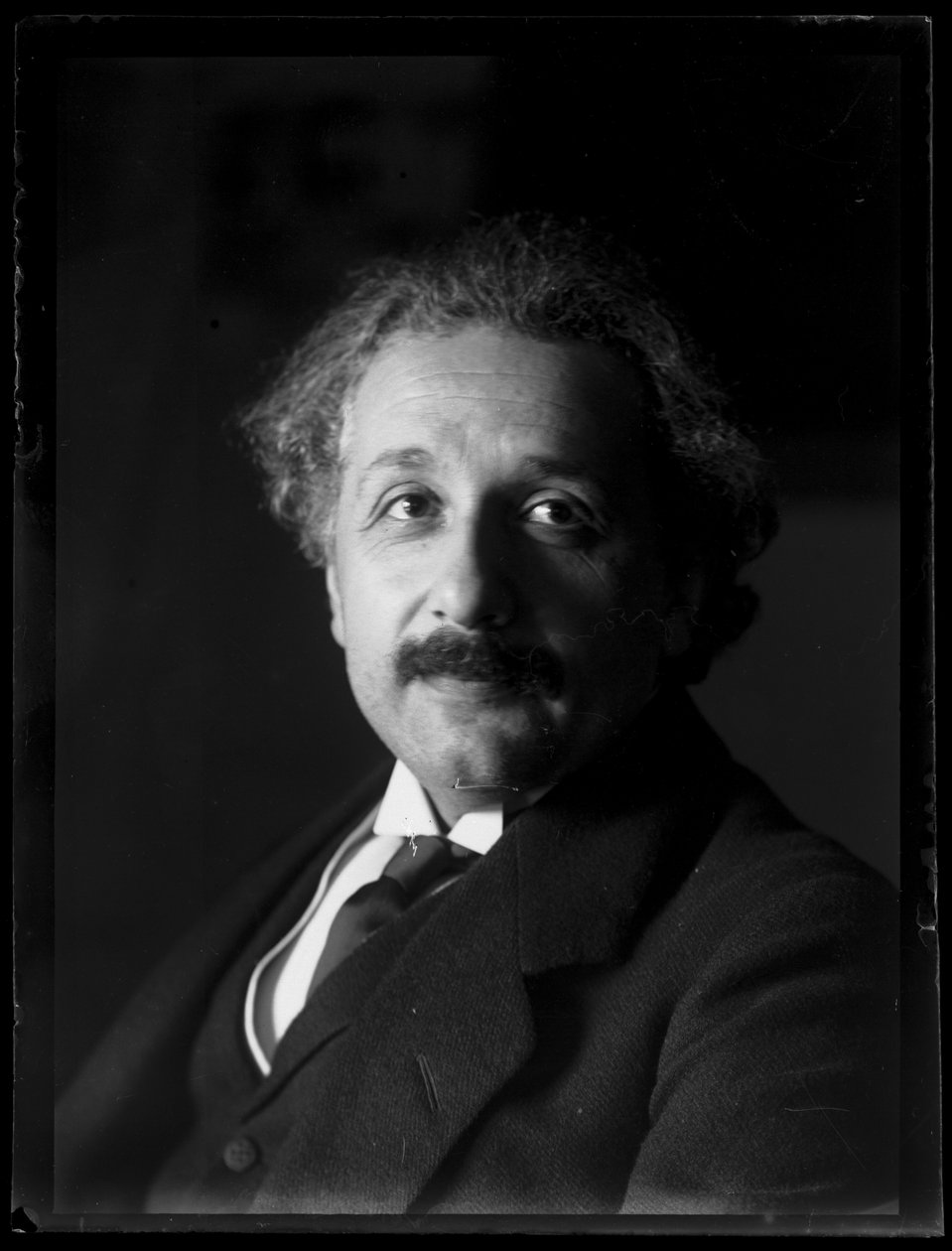 Obrázek Alberta Einsteina (1879-1955) od Ferdinand Schmutzer